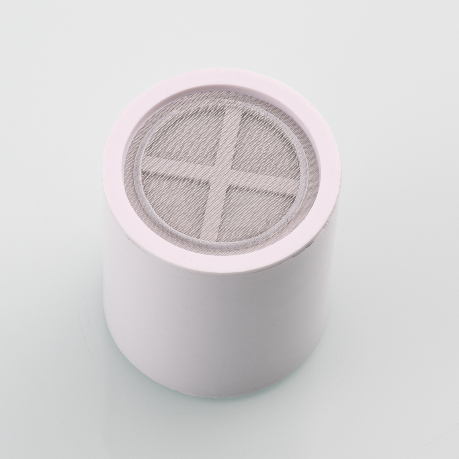 Tecmolog Chrome Filter for Shower Head, Hard Water High Output 10 Stage Filter Cartridge ABS Water Shower Head Purifier SBA033