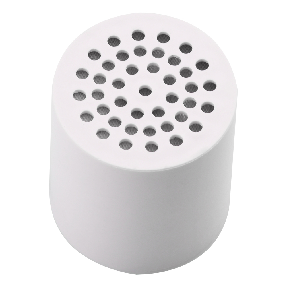 Tecmolog Chrome Filter for Shower Head, Hard Water High Output 10 Stage Filter Cartridge ABS Water Shower Head Purifier SBA033