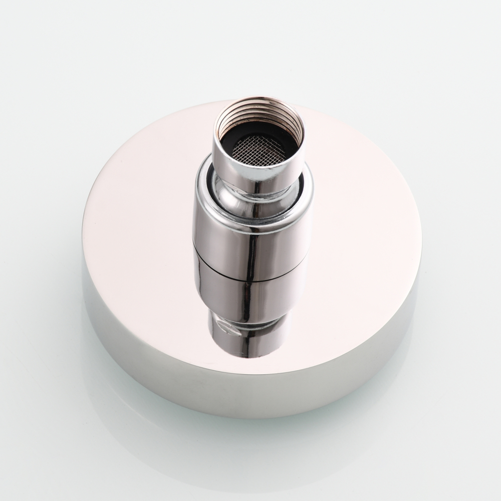 Tecmolog Stainless Steel Shower Head-High Pressure Rain Premium Quality, Easy Clean Adjustable Replacement for Bathroom