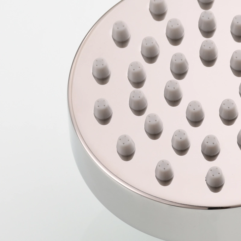 Tecmolog Stainless Steel Shower Head-High Pressure Rain Premium Quality, Easy Clean Adjustable Replacement for Bathroom