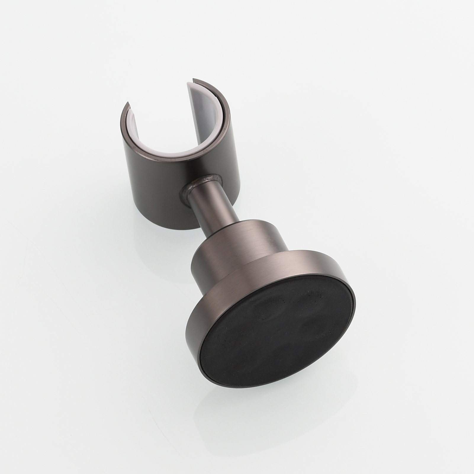 Tecmolog Magnetic Shower Head Holder All Meta No Drilling Handheld Shower Wand Bracket Adhesive