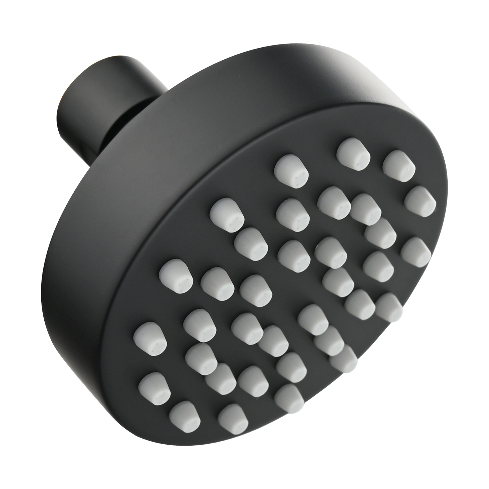 Tecmolog Stainless Steel Shower Head-High Pressure Rain Premium Quality, Easy Clean Adjustable Replacement for Bathroom