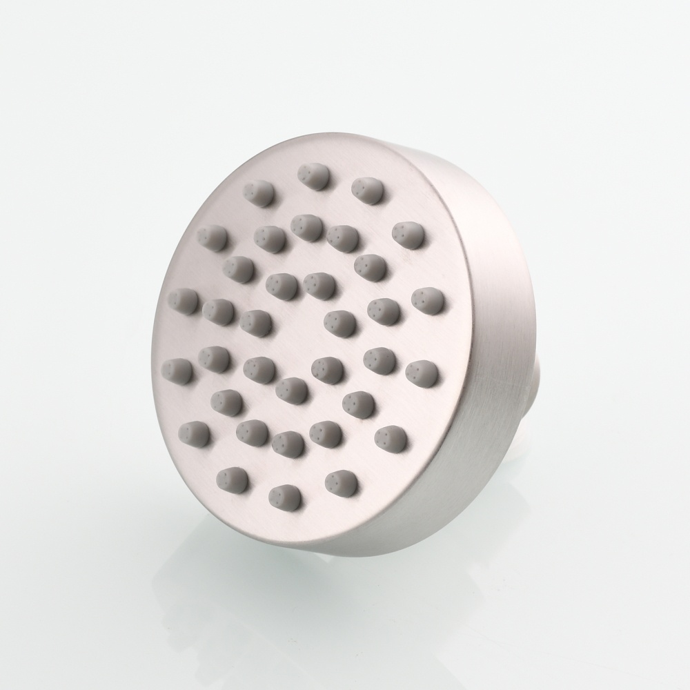 Tecmolog Stainless Steel Shower Head-High Pressure Rain Premium Quality, Easy Clean Adjustable Replacement for Bathroom