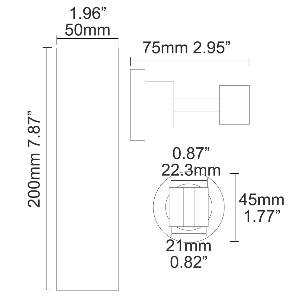 Tecmolog Magnetic Shower Head Holder All Meta No Drilling Handheld Shower Wand Bracket Adhesive