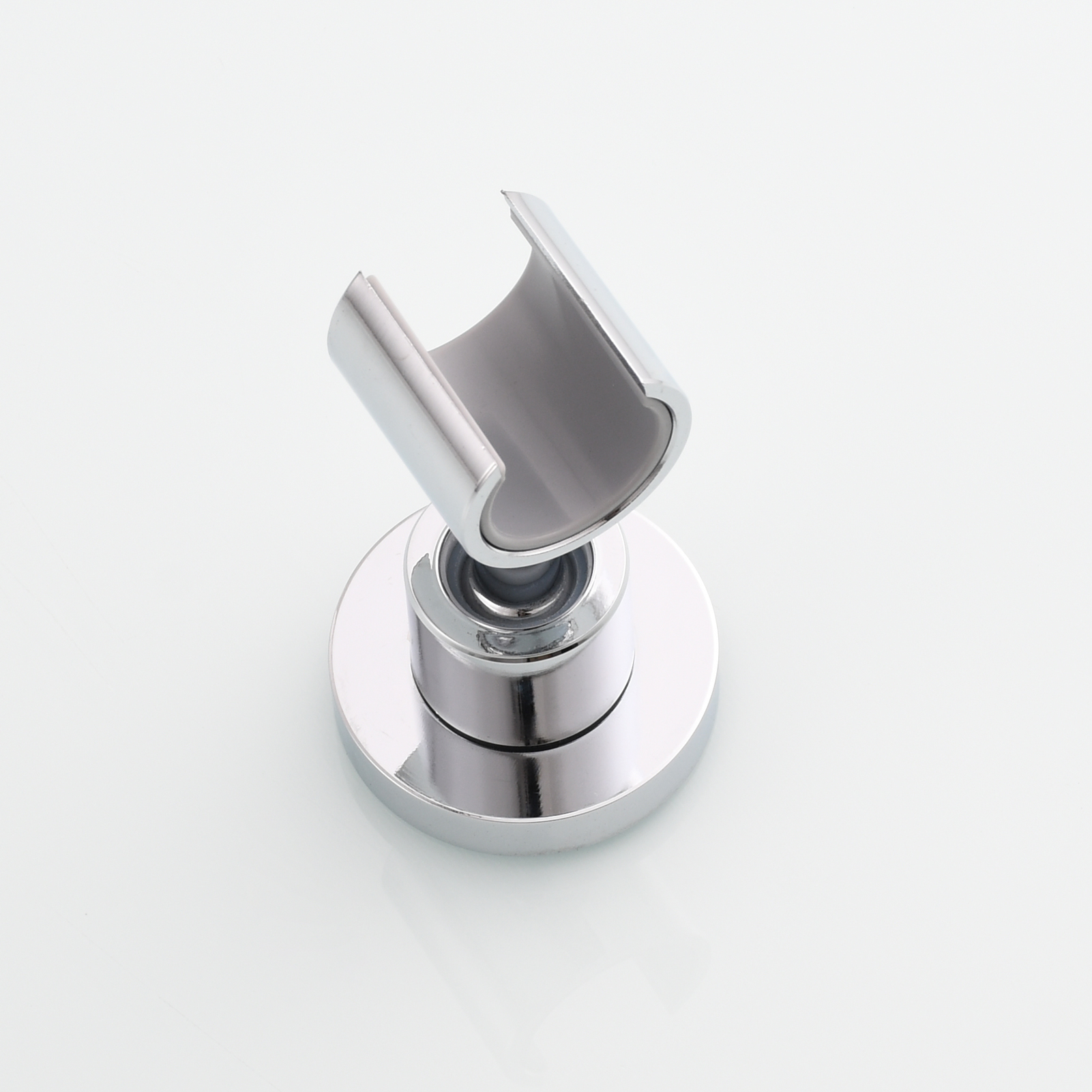 Tecmolog Magnetic Shower Head Holder All Meta No Drilling Handheld Shower Wand Bracket Adhesive