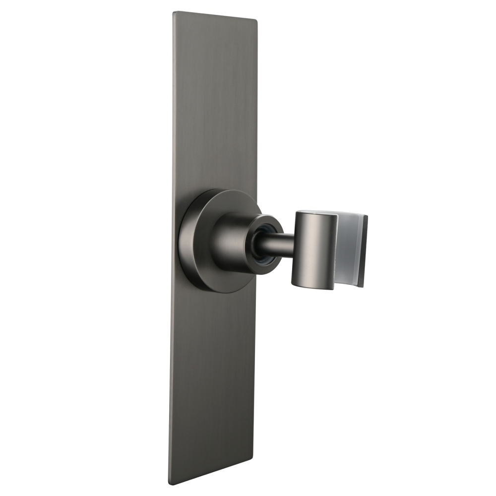 Tecmolog Magnetic Shower Head Holder All Meta No Drilling Handheld Shower Wand Bracket Adhesive