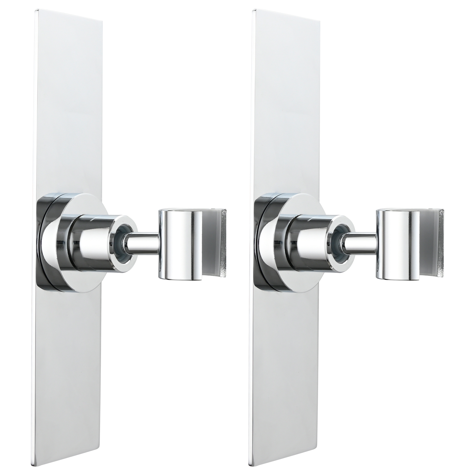 Tecmolog Magnetic Shower Head Holder All Meta No Drilling Handheld Shower Wand Bracket Adhesive