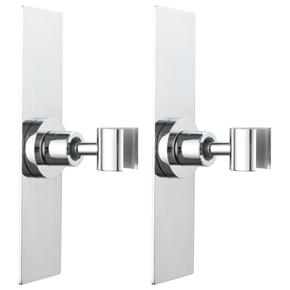 Tecmolog Magnetic Shower Head Holder All Meta No Drilling Handheld Shower Wand Bracket Adhesive