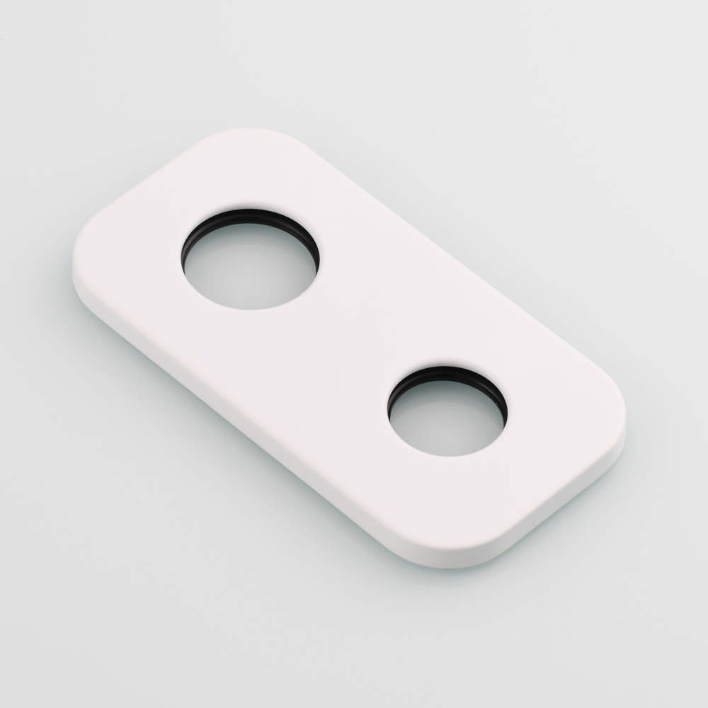 Tecmolog Stainless Steel Bathroom Bidet Sprayer Set, Hot and Cold Concealed Bidet Sprayer Kit for Toilet, Brushed Nickel/Black, WS024F9/WS024CF3