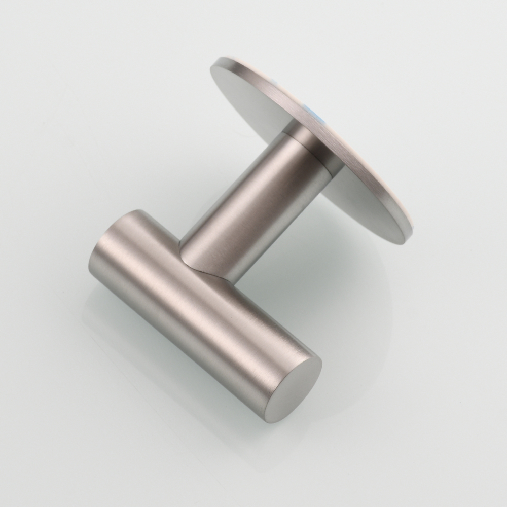 Tecmolog 304 Stainless Steel Nail Free Shower Rack,Wall Hook Bathroom Clothes Hook No Drilling,SBH235NA