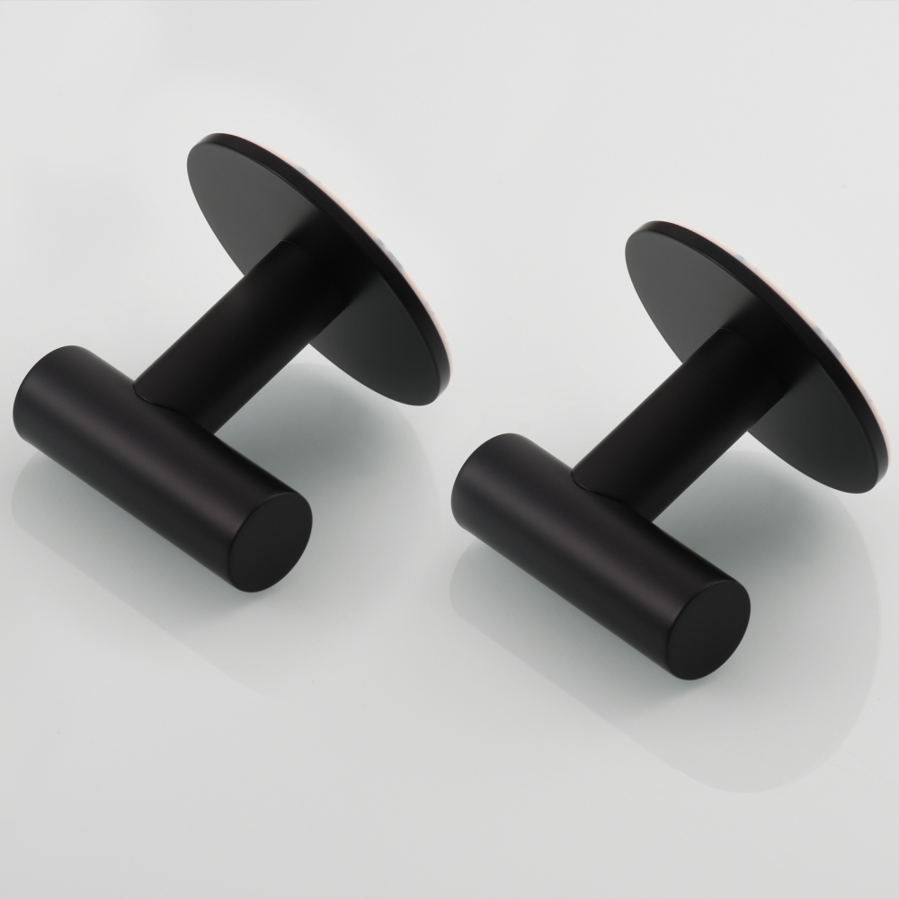 Tecmolog 304 Stainless Steel Nail Free Shower Rack,Wall Hook Bathroom Clothes Hook No Drilling,SBH235NA