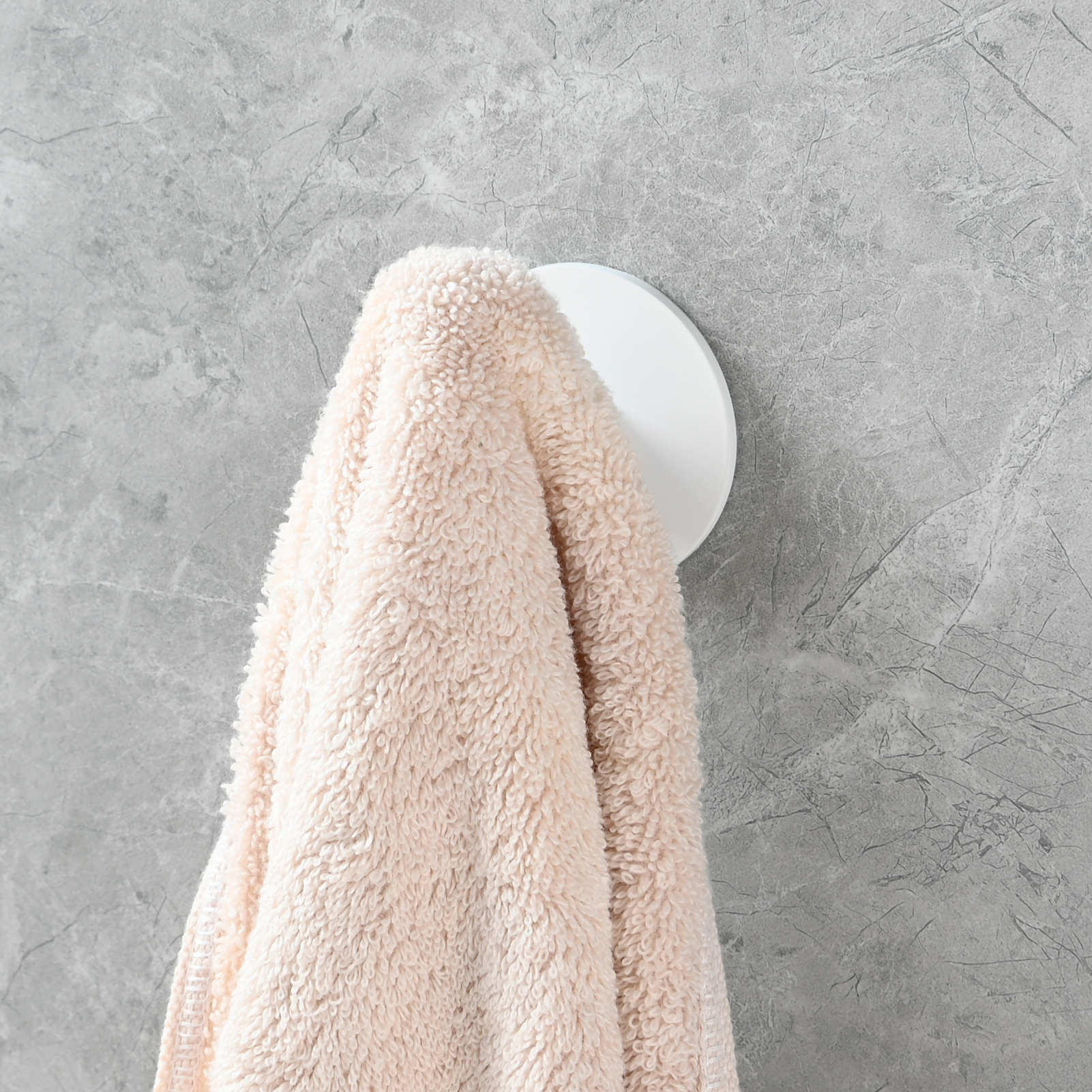 Tecmolog 304 Stainless Steel Nail Free Shower Rack,Wall Hook Bathroom Clothes Hook No Drilling,SBH235NA
