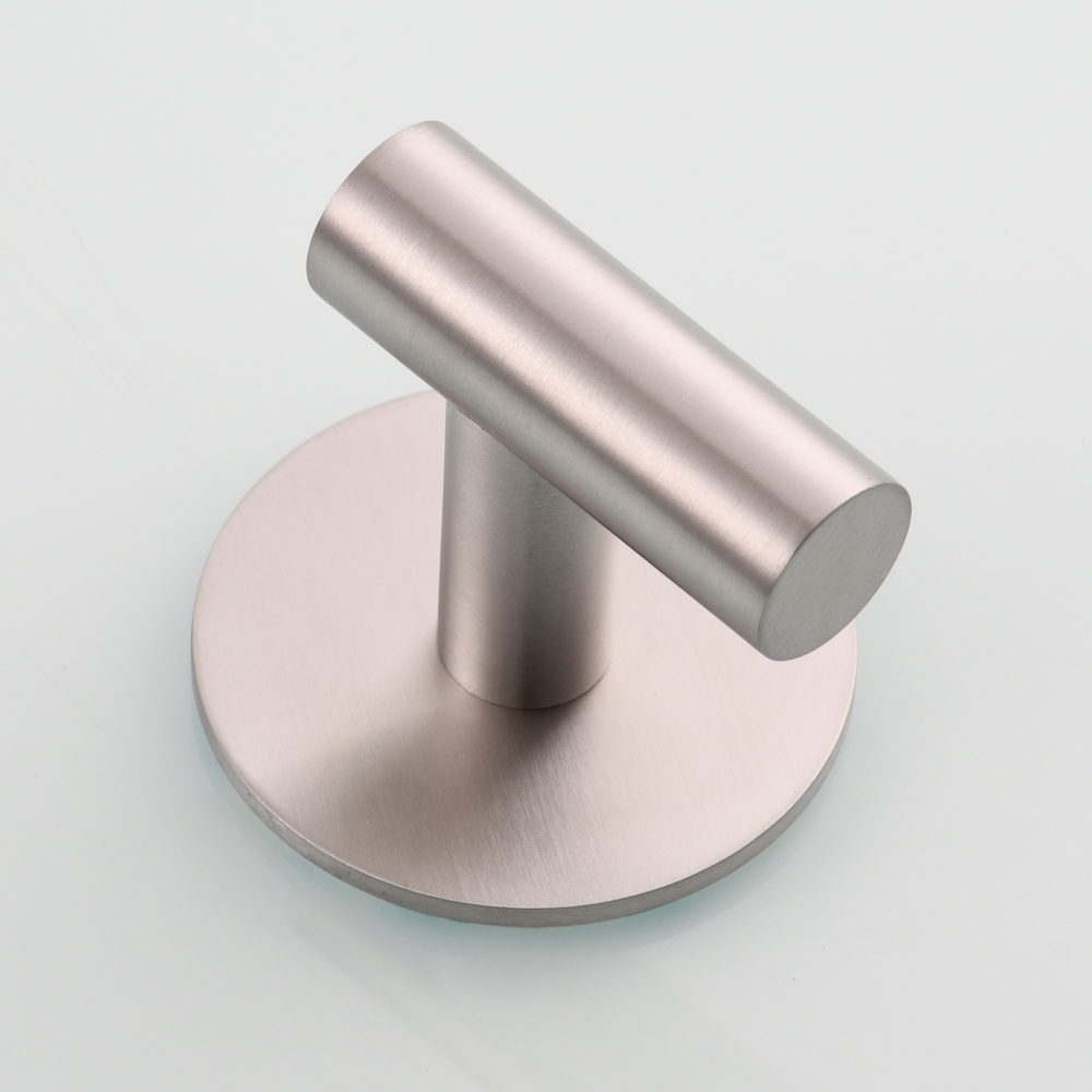 Tecmolog 304 Stainless Steel Nail Free Shower Rack,Wall Hook Bathroom Clothes Hook No Drilling,SBH235NA