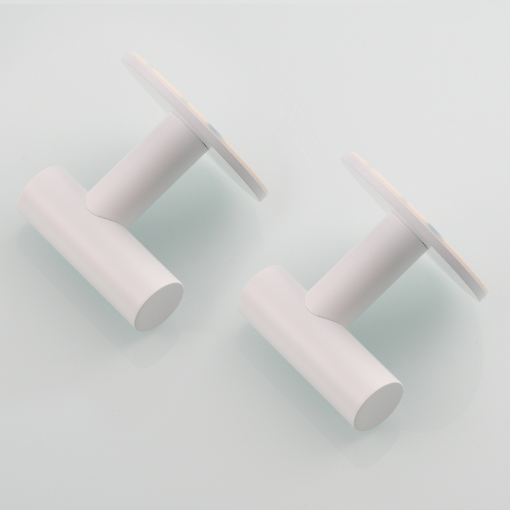 Tecmolog 304 Stainless Steel Nail Free Shower Rack,Wall Hook Bathroom Clothes Hook No Drilling,SBH235NA