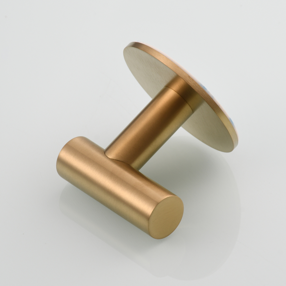 Tecmolog 304 Stainless Steel Nail Free Shower Rack,Wall Hook Bathroom Clothes Hook No Drilling,SBH235NA