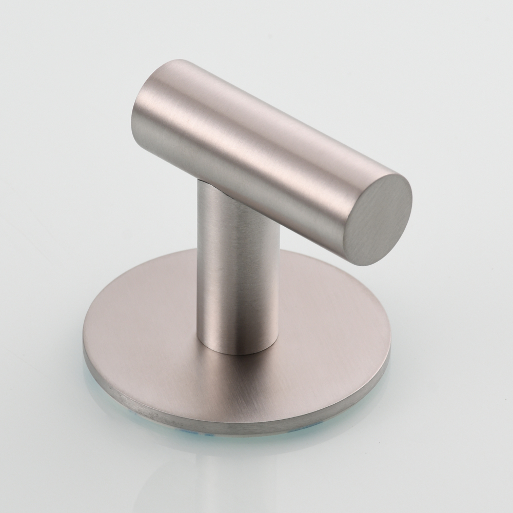 Tecmolog 304 Stainless Steel Nail Free Shower Rack,Wall Hook Bathroom Clothes Hook No Drilling,SBH235NA