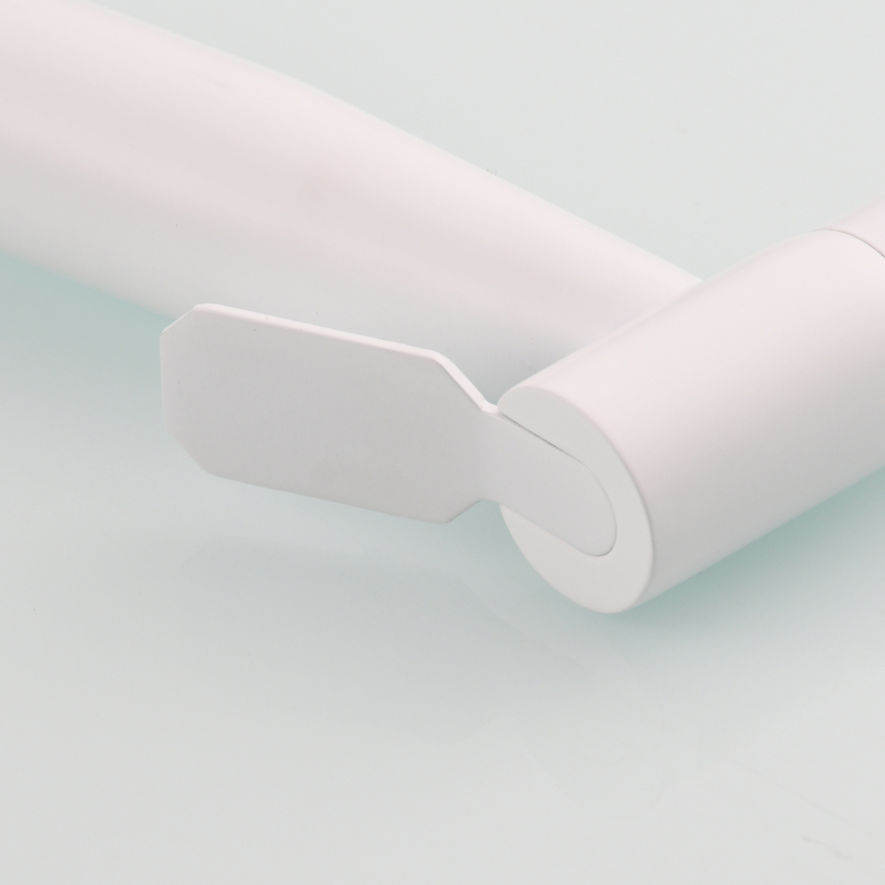 Tecmolog Stainless Steel Bathroom Bidet Sprayer Set, Hot and Cold Concealed Bidet Sprayer Kit for Toilet, Brushed Nickel/Black, WS024F9/WS024CF3