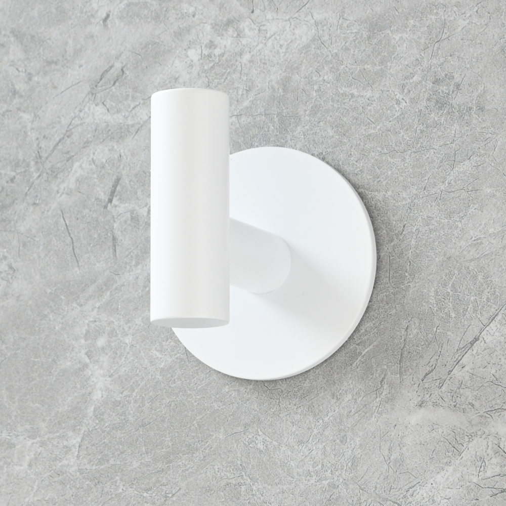 Tecmolog 304 Stainless Steel Nail Free Shower Rack,Wall Hook Bathroom Clothes Hook No Drilling,SBH235NA