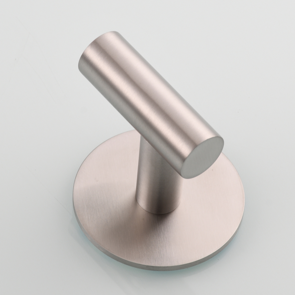 Tecmolog 304 Stainless Steel Nail Free Shower Rack,Wall Hook Bathroom Clothes Hook No Drilling,SBH235NA