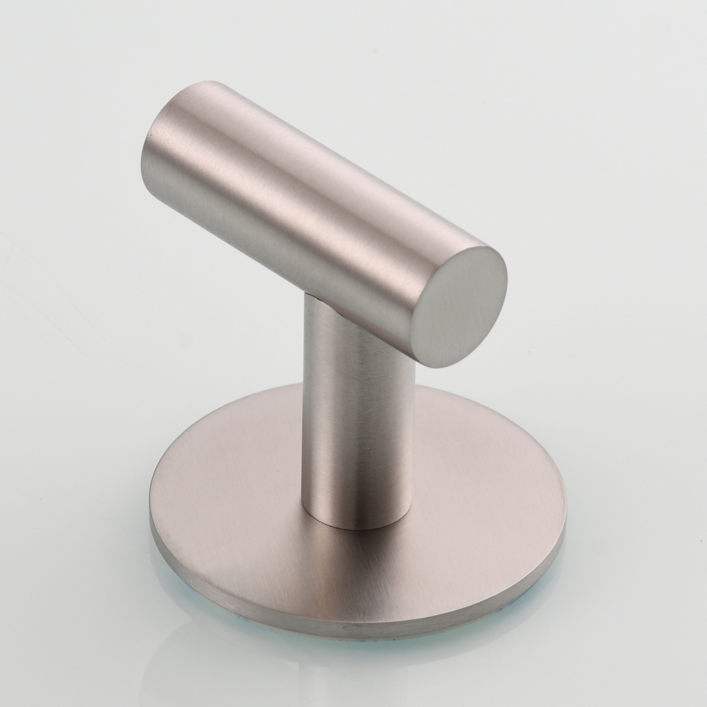 Tecmolog 304 Stainless Steel Nail Free Shower Rack,Wall Hook Bathroom Clothes Hook No Drilling,SBH235NA