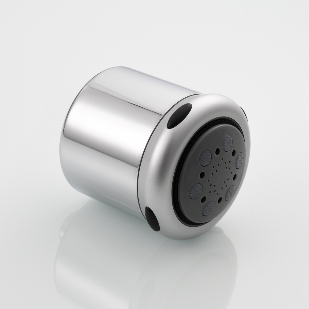 Tecmolog ABS Plastic Three Function Water Outlet Mode Shower Head for Bathroom