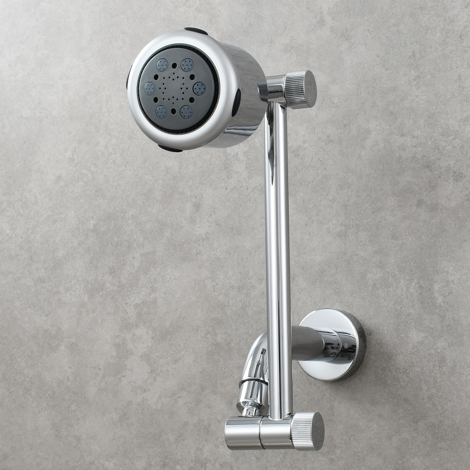 Tecmolog ABS Plastic Three Function Water Outlet Mode Shower Head for Bathroom