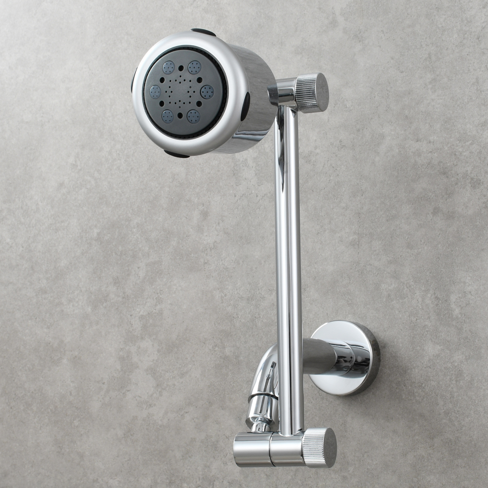 Tecmolog ABS Plastic Three Function Water Outlet Mode Shower Head for Bathroom