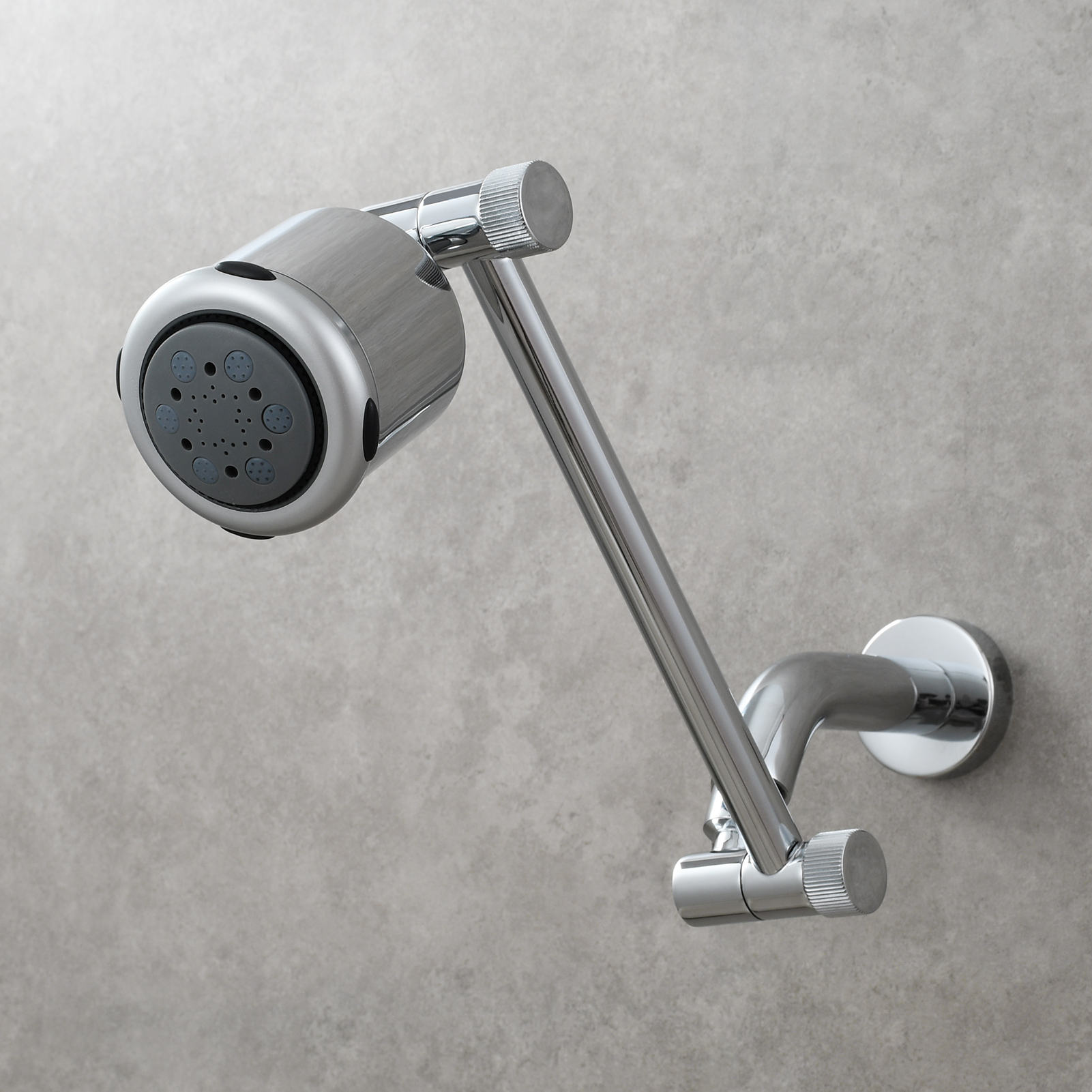 Tecmolog ABS Plastic Three Function Water Outlet Mode Shower Head for Bathroom