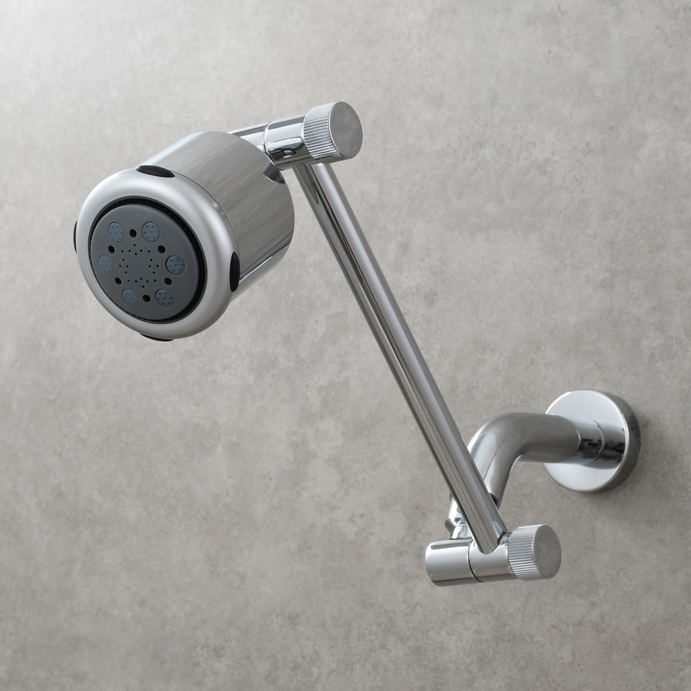 Tecmolog ABS Plastic Three Function Water Outlet Mode Shower Head for Bathroom