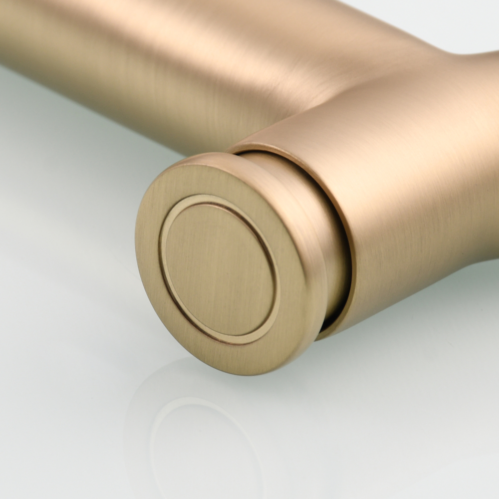 Tecmolog Brass Toilet Bidet Sprayer Set,Bathroom Bidet with Pressurized Water and 1.5m Shower Hose