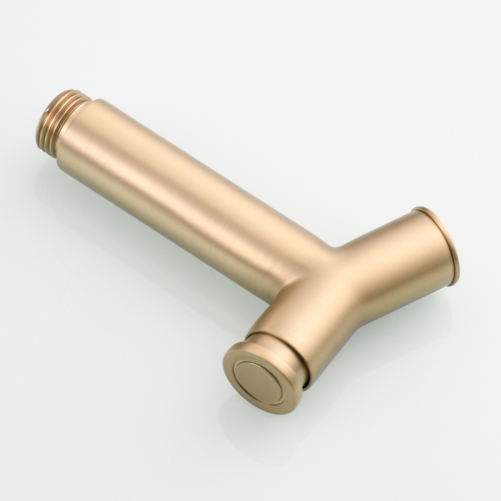 Tecmolog Brass Toilet Bidet Sprayer Set,Bathroom Bidet with Pressurized Water and 1.5m Shower Hose