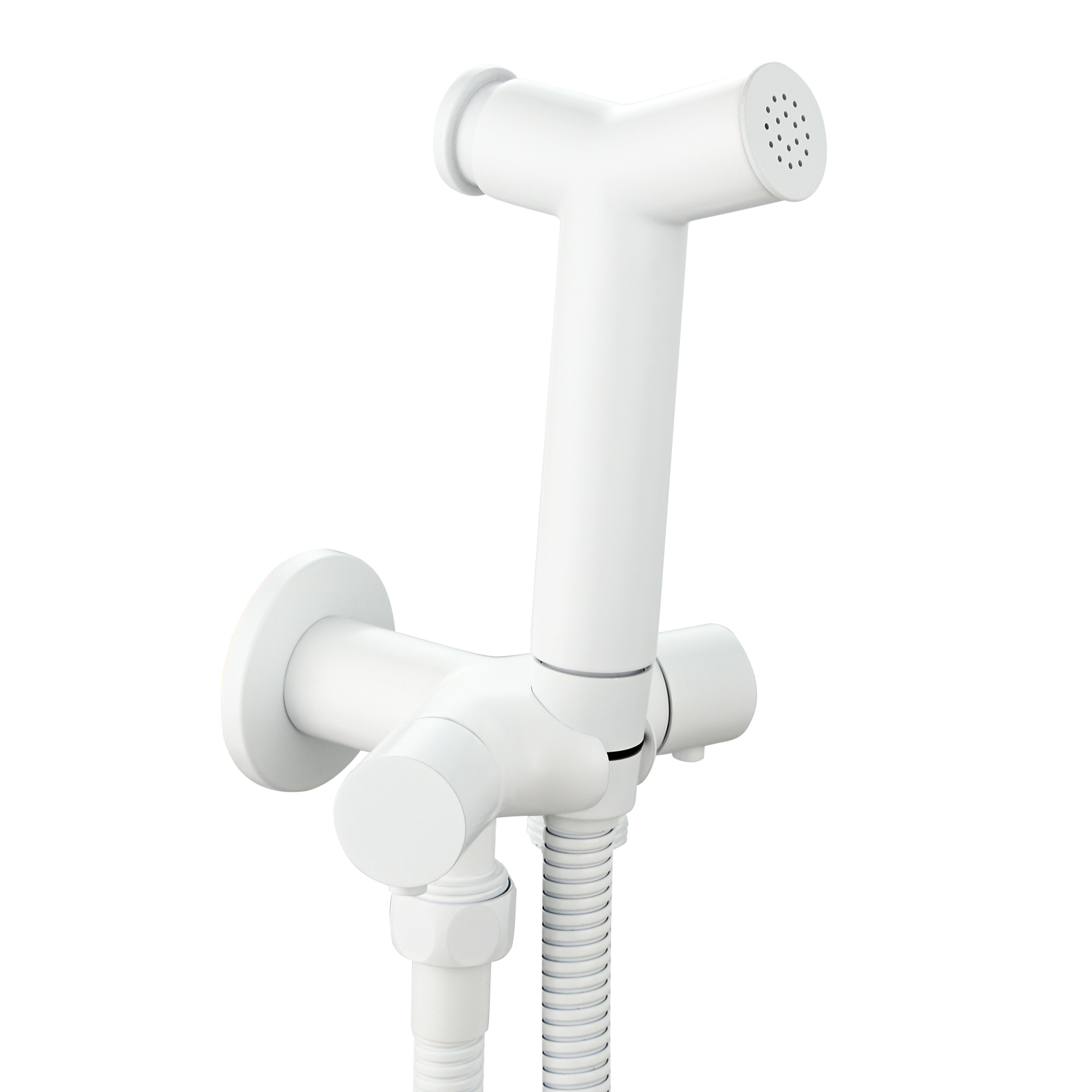 Tecmolog Brass Toilet Bidet Sprayer Set,Bathroom Bidet with Pressurized Water and 1.5m Shower Hose