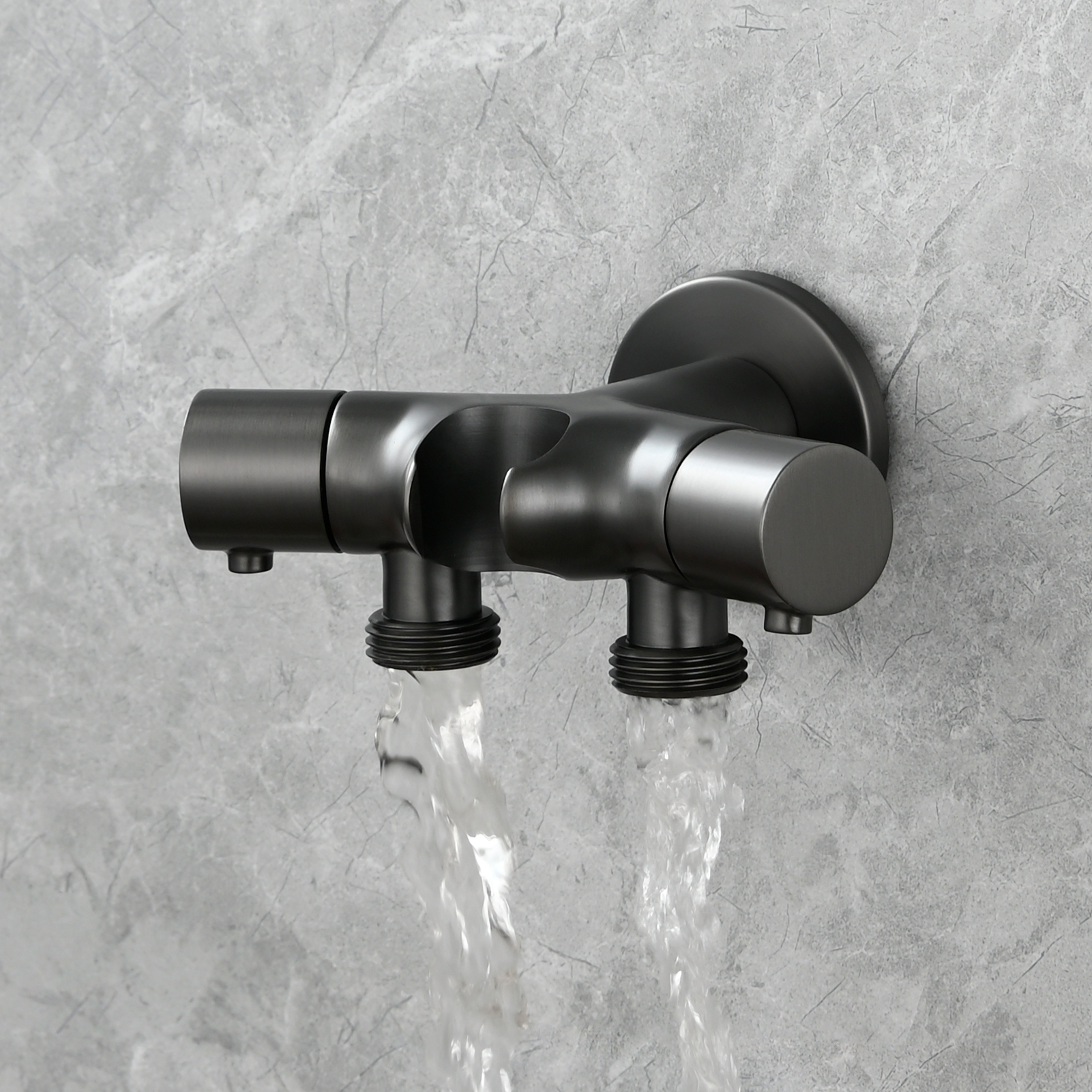 Tecmolog Brass Toilet Bidet Sprayer Set,Bathroom Bidet with Pressurized Water and 1.5m Shower Hose