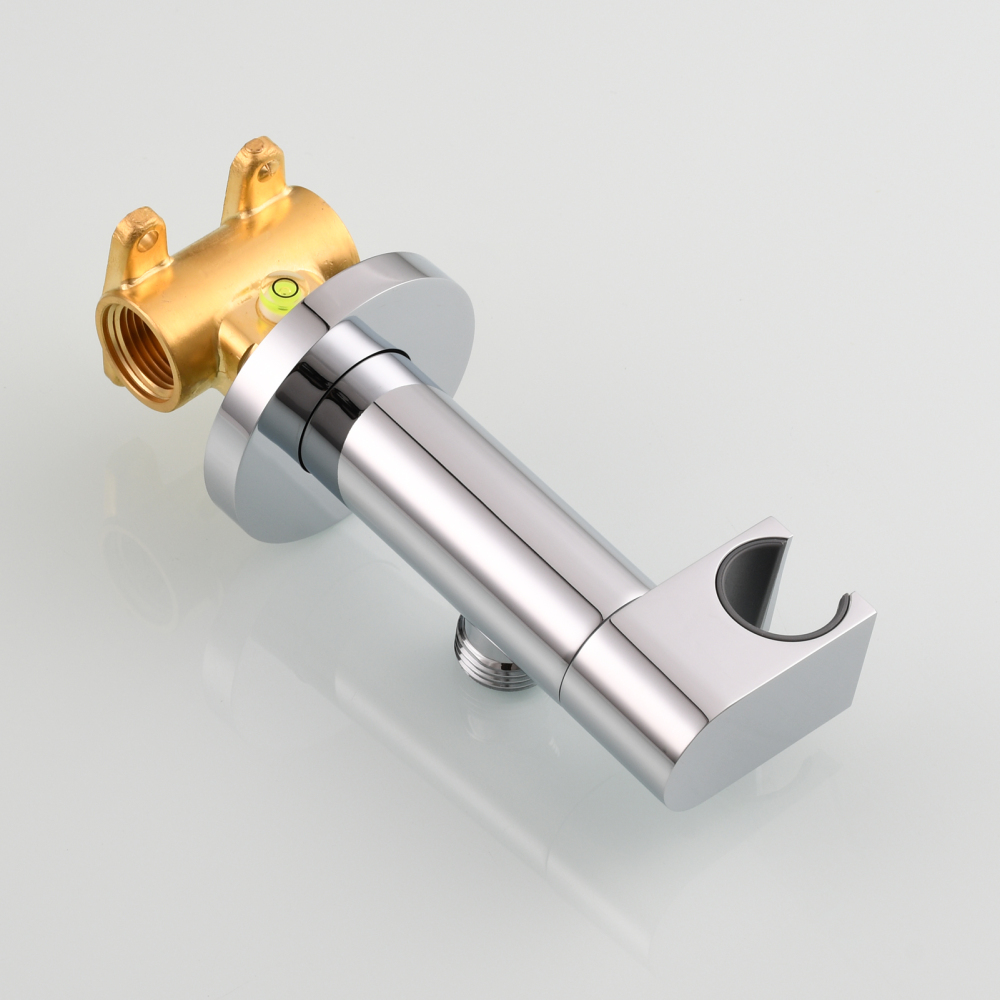 Tecmolog Toilet Bidet Sprayer, Brushed Gold Bidet Sprayer for Toilet Warm Water, Jet Sprayer for Toilet with Hot and Cold Mixer Valve