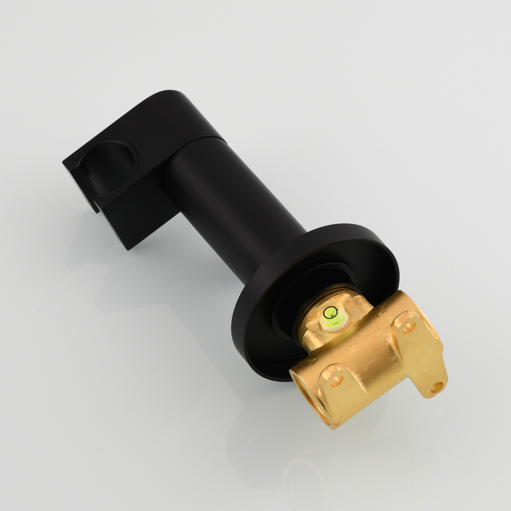 Tecmolog Toilet Bidet Sprayer, Brushed Gold Bidet Sprayer for Toilet Warm Water, Jet Sprayer for Toilet with Hot and Cold Mixer Valve