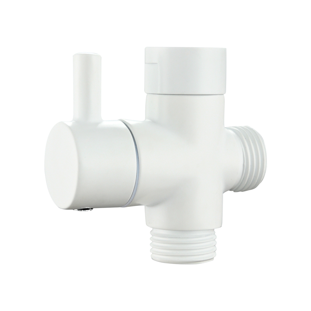 Tecmolog Brass Shower Arm Diverter Valve for Hand Held Showerhead 3 Way Shower Diverter Valve G1/2 DSF007/DSF007NA/DSF007C