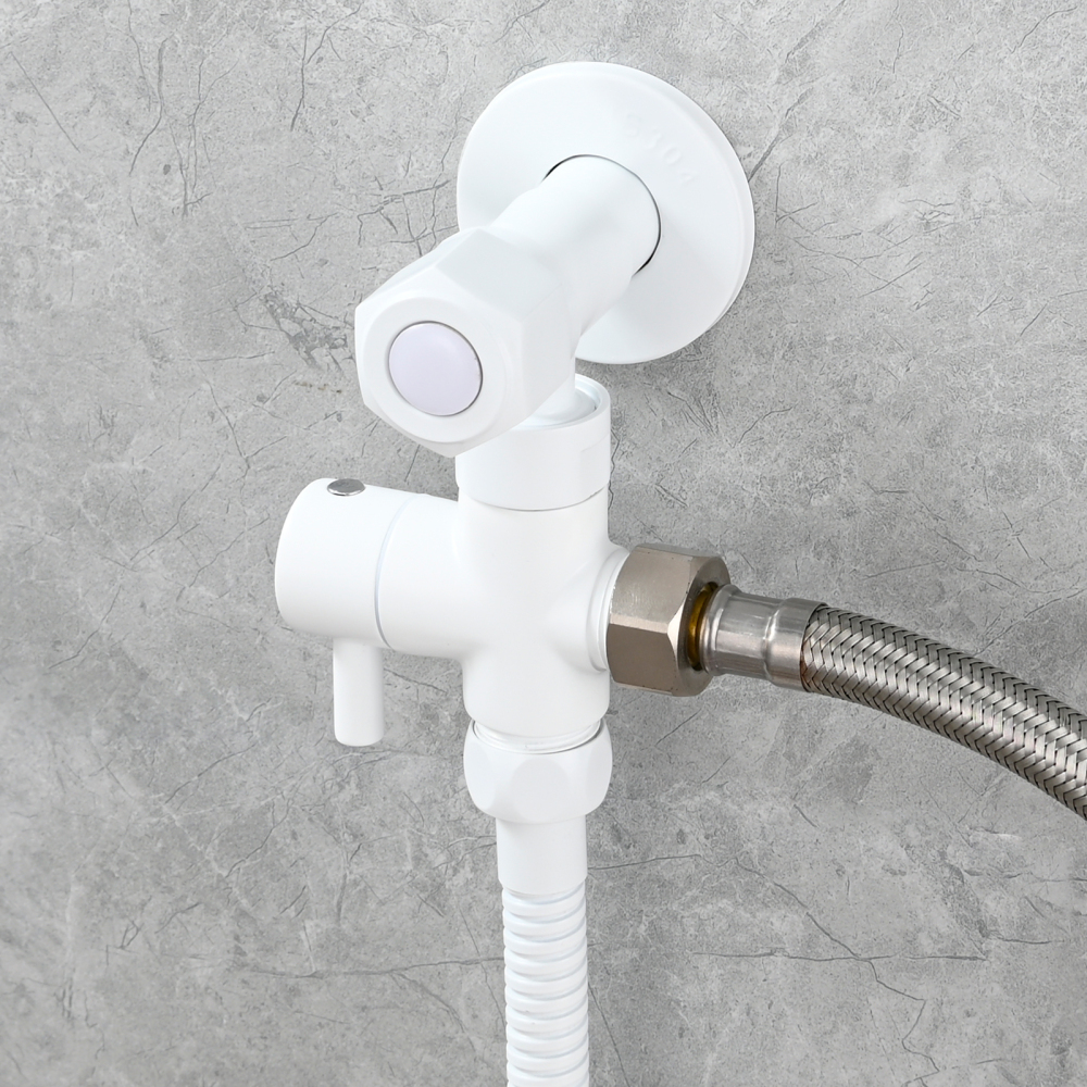 Tecmolog Brass Shower Arm Diverter Valve for Hand Held Showerhead 3 Way Shower Diverter Valve G1/2 DSF007/DSF007NA/DSF007C