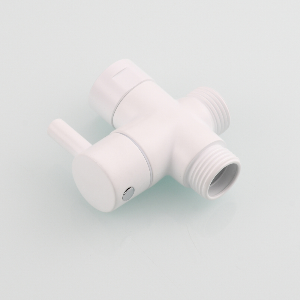 Tecmolog Brass Shower Arm Diverter Valve for Hand Held Showerhead 3 Way Shower Diverter Valve G1/2 DSF007/DSF007NA/DSF007C