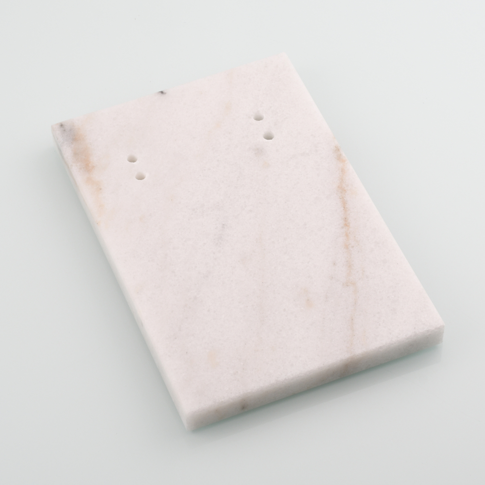 Tecmolog SUS304 Stainless Steel Towel Holder,Freestanding Bathroom Marble Basin Double Towel Rack,Brushed Gold,Black