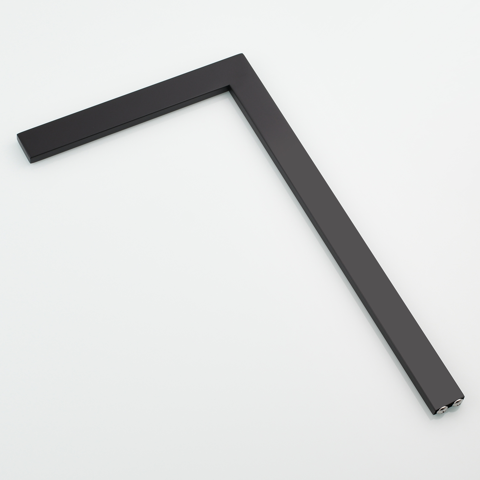Tecmolog SUS304 Stainless Steel Towel Holder,Freestanding Bathroom Marble Basin Double Towel Rack,Brushed Gold,Black