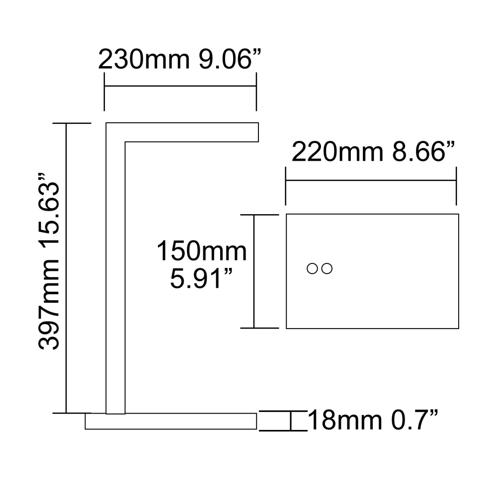 Tecmolog SUS304 Stainless Steel Towel Holder,Freestanding Bathroom Marble Basin Double Towel Rack,Brushed Gold,Black