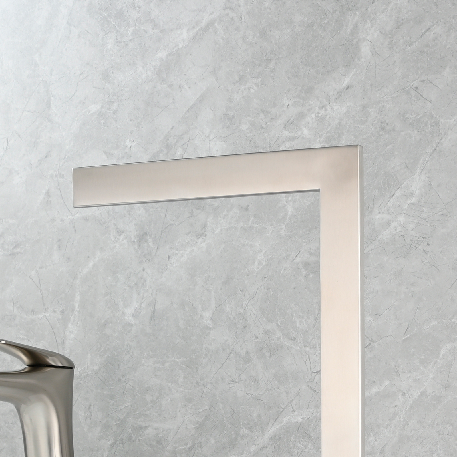 Tecmolog SUS304 Stainless Steel Towel Holder,Freestanding Bathroom Marble Basin Double Towel Rack,Brushed Gold,Black