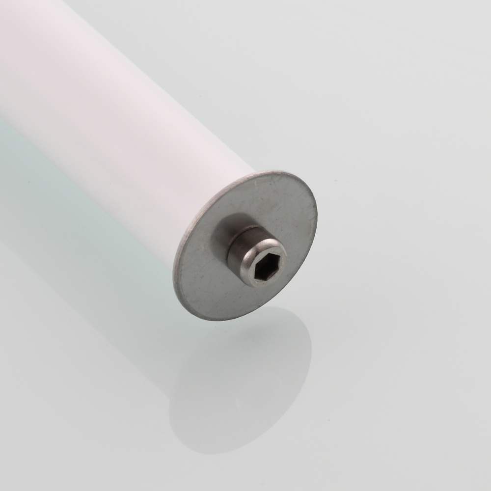 Tecmolog Stainless Steel Free Standing Paper Towel Holder,Black Bathroom Roll Holder with Non-Slip Mat,SBH265B