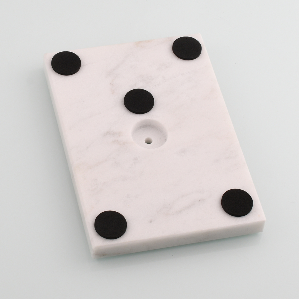 Tecmolog 304 Stainless Steel Towel Holder,Marble Nail Free Bracket Paper Holder