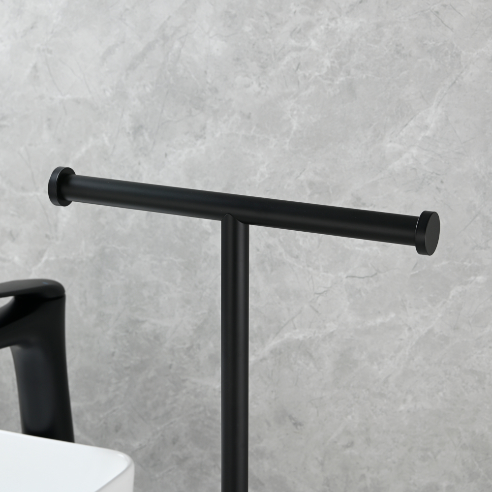 Tecmolog 304 Stainless Steel Towel Holder,Marble Nail Free Bracket Paper Holder