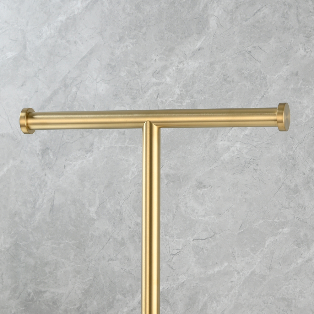 Tecmolog 304 Stainless Steel Towel Holder,Marble Nail Free Bracket Paper Holder