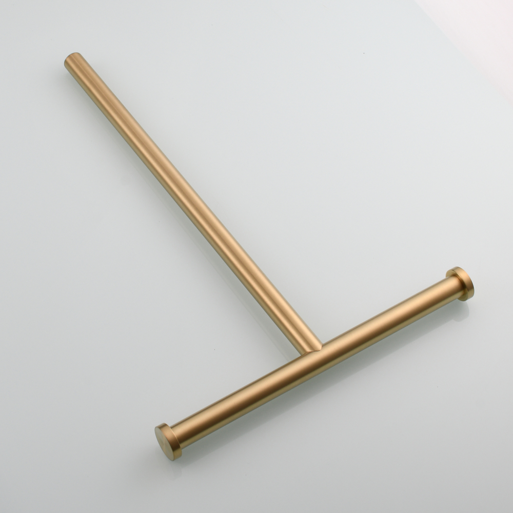 Tecmolog 304 Stainless Steel Towel Holder,Marble Nail Free Bracket Paper Holder