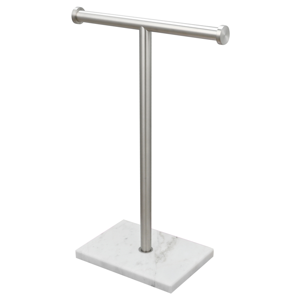 Tecmolog 304 Stainless Steel Towel Holder,Marble Nail Free Bracket Paper Holder