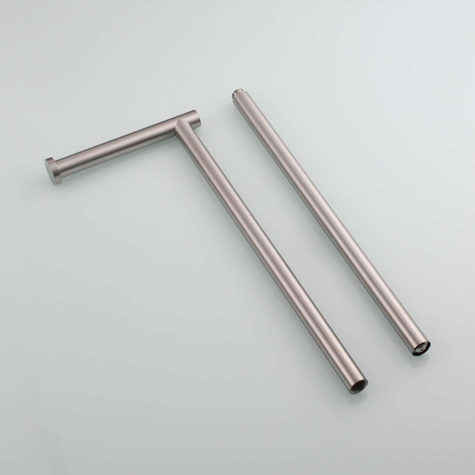 Tecmolog Free Standing Toilet Paper Holder with Reserve Storage 3-4 Toilet Paper Rolls, Stainless Steel Brushed Nickel,SBH266ANA