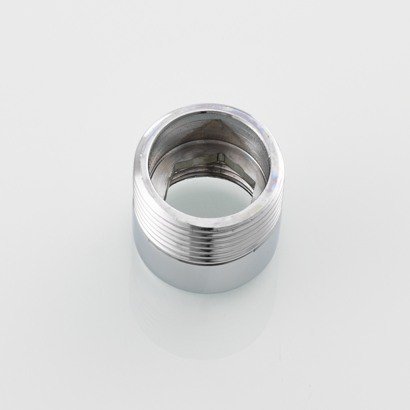 Tecmolog Brass Garden Hose Adapter G1/2 Female to 3/4 Male Connector for Washing Machine and Portable Washer, SBA042
